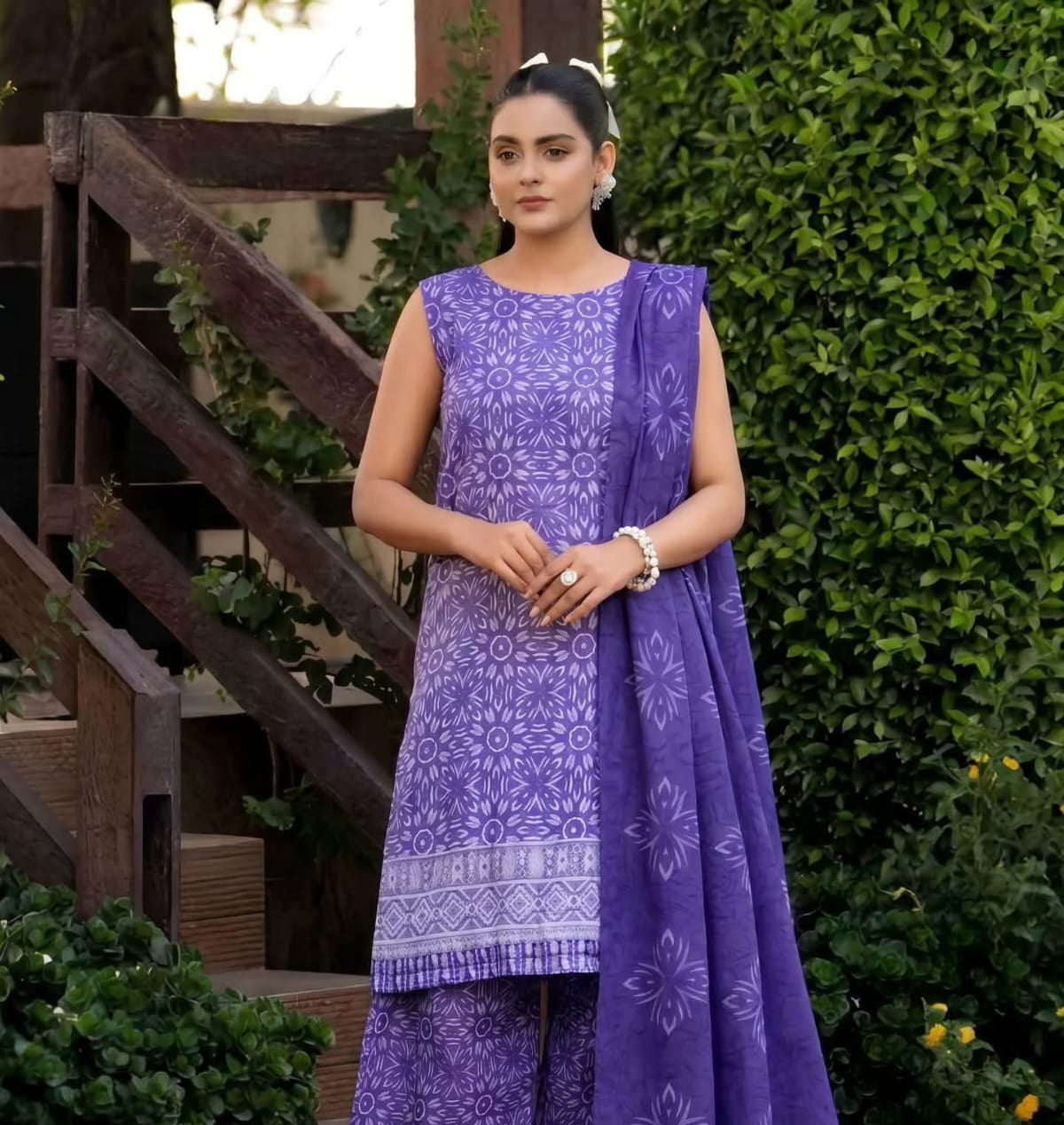 🌸 Premium Lawn Suit – Unstitched 3-Piece Summer Collection ☀️