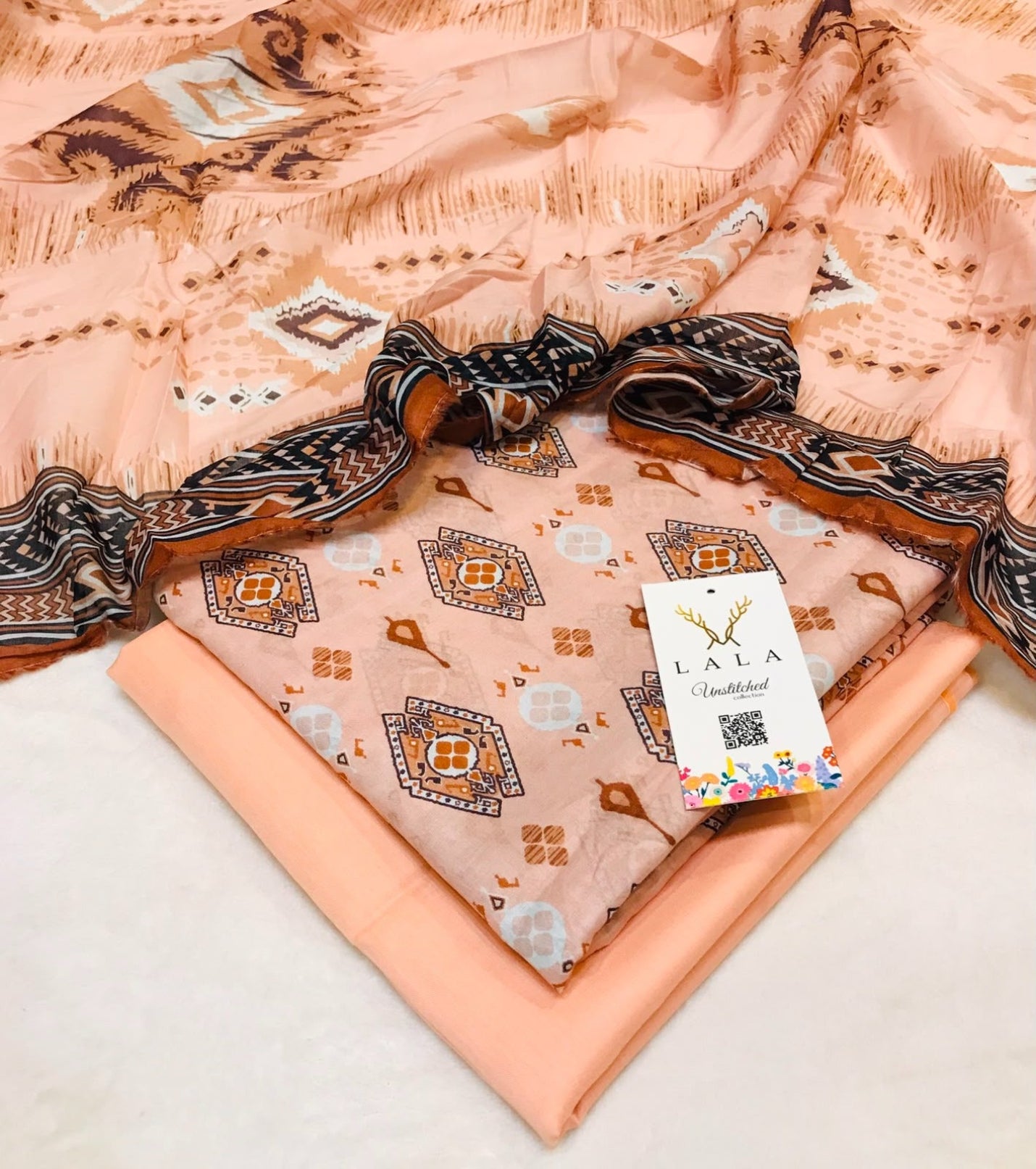 ✨ Branded Lawn Suit – Unstitched 3 Piece Signature Edit ☀️