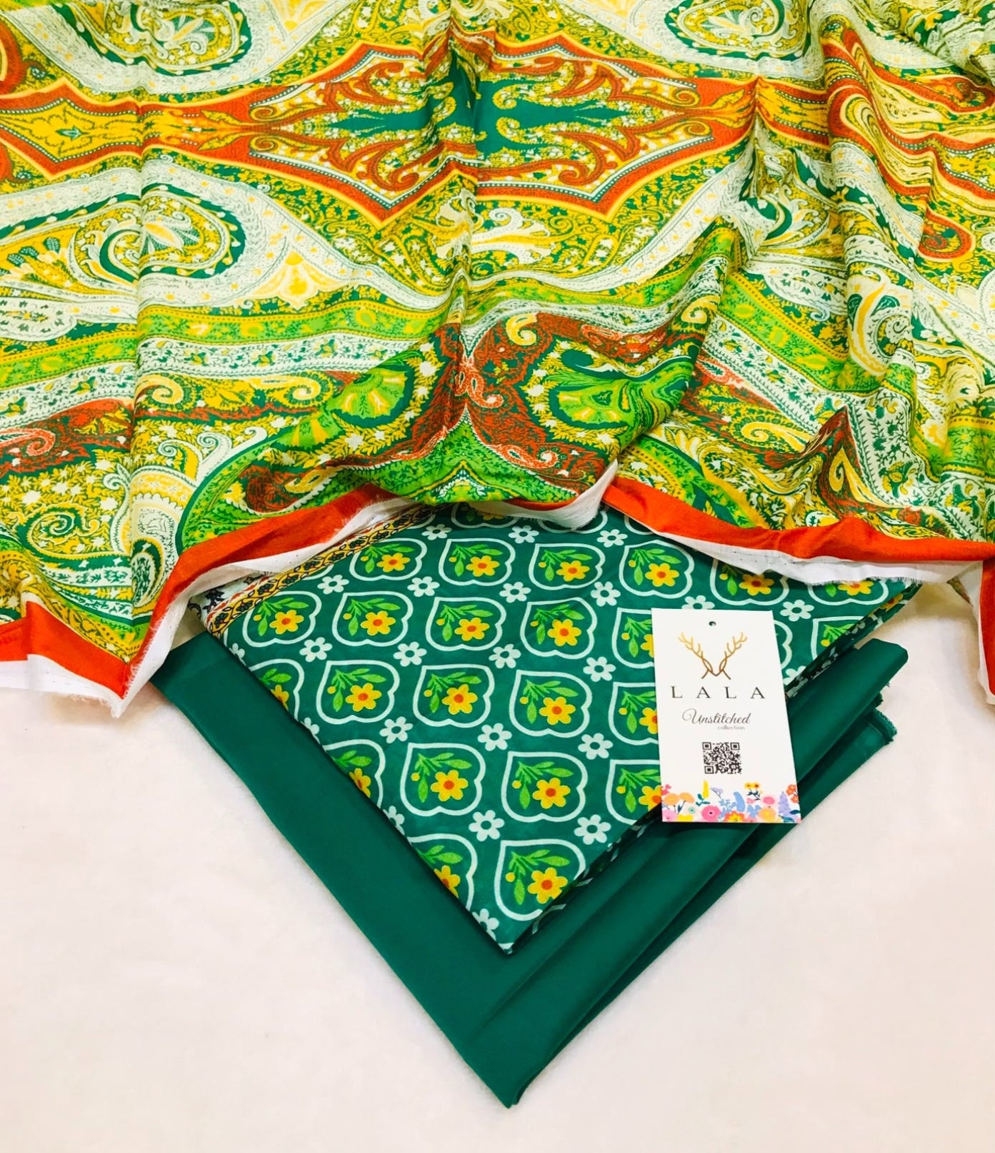 ✨ Branded Lawn Suit – Unstitched 3 Piece Exclusive Edit ☀️