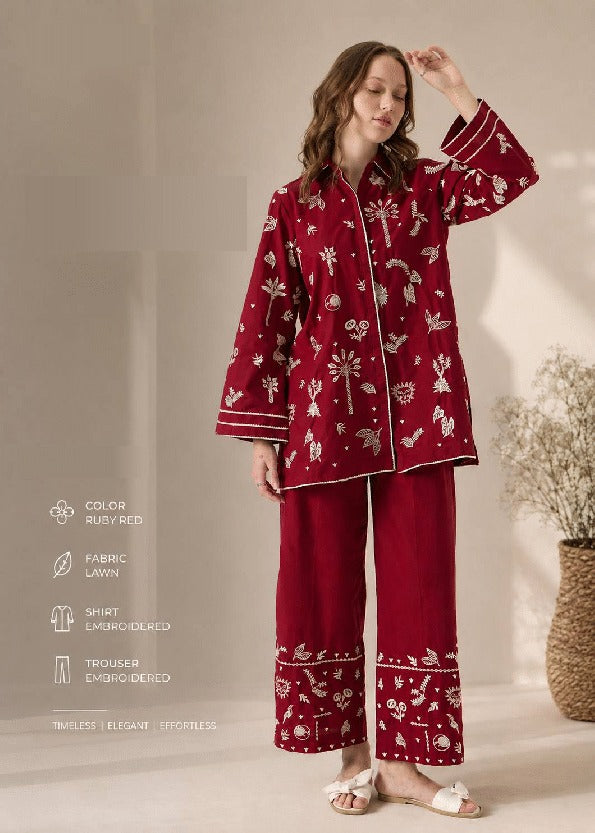 ✨ Branded Lawn Suit – Unstitched 2 Piece Exclusive Edit ☀️